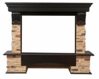 Портал Pietra Classic камень сланец натуральный, шпон венге